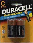 Duracell Coppertop C Alkaline Batteries 2 pk Carded