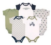 Bodysuit Nb Boy 5pk S/s Dirt Bik