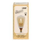 Feit Electric ST15 E12 (Candelabra) LED Bulb Amber Soft White 25 W 1 pk