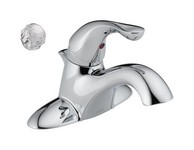 Delta Chrome Lavatory Pop-Up Faucet 4 in.