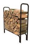 Panacea Black Powder Coated Steel Log Rack