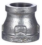 STZ Industries 1/2 in. FIP each T X 1/4 in. D FIP  Galvanized Malleable Iron Reducing Coupling