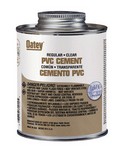 Oatey Clear Cement For PVC 4 oz