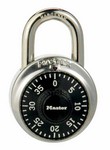 Master Lock 2-9/10 in. H X 1-7/8 in. W Steel Combination Dial Padlock 1 pk