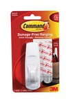 Command Large Plastic Hook 3-7/8 in. L 1 pk