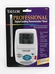 Taylor Instant Read Digital Probe Thermometer w/ Alarm & Timer