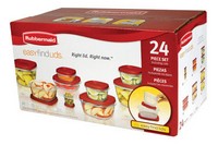 Rubbermaid Assorted  Clear Food Storage Container Set 12 pk