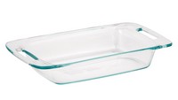 Pyrex 13-3/4 in. W X 7-3/4 in. L Oblong Dish Clear