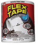 FLEX SEAL Family of Products FLEX TAPE 4 in. W X 5 ft. L White Waterproof Repair Tape