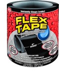 FLEX SEAL Family of Products FLEX TAPE 4 in. W X 5 ft. L Black Waterproof Repair Tape
