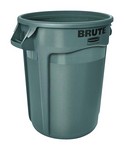 Rubbermaid Brute 32 gal Plastic Brute Refuse Can