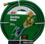 Home Plus 5/8 in. D X 75 ft. L Light Duty Garden Hose Green