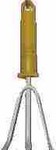 Lawn & Garden 3 Tine Steel  Hand Cultivator 9 in. Poly