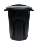 United Solutions Rough & Rugged 32 gal Plastic Garbage Can Lid Included