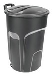 Rubbermaid 32 gal Resin Wheeled Garbage Can Lid Included