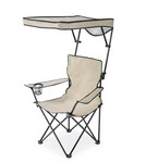 Quik Shade Basic Taupe Canopy Folding Chair