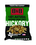 B&B Charcoal All Natural Hickory Wood Smoking Chips 180 cu in