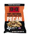 B&B Charcoal Pecan Wood Smoking Chips 180 cu in