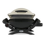 Weber Q1000 1 burner Liquid Propane Grill Titanium