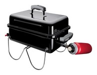 Weber Go-Anywhere 1 burner Liquid Propane Grill Black