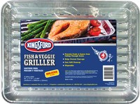 Kingsford Aluminum Grilling Pan 16 in. L X 11.75 in. W 4 pk