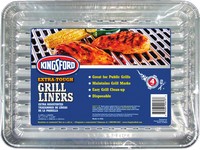 Kingsford Aluminum Grill Liner 16 in. L X 11.75 in. W 4 pk