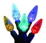 Celebrations Platinum LED C6 Multicolored 50 ct String Christmas Lights 24.5 ft.