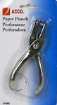 Swingline Work Essentials 5 Sheet Capacity Single Hole Paper Punch Silver
