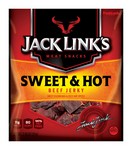 Jack Link's Sweet & Hot Beef Jerky 2.85 oz Pegged