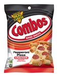 Combos Baked Snacks Pepperoni Pizza Crackers 6.3 oz Bagged