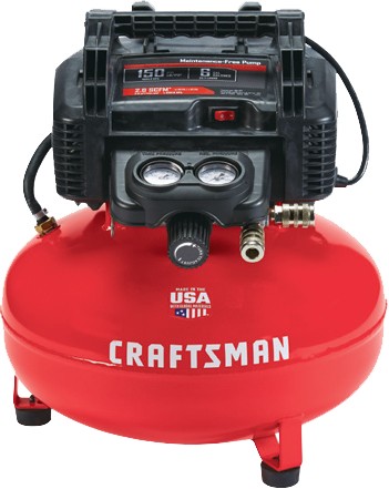 Craftsman 6 gal Pancake Portable Air Compressor 150 psi 0.8 HP