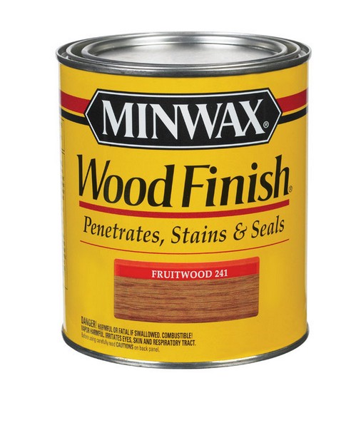 Minwax Wood Finish Semi-Transparent Fruitwood Oil-Based Penetrating Wood Stain 1 qt