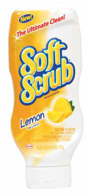 Soft Scrub Lemon Scent Cleanser 24 oz Cream