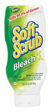 Soft Scrub No Scent Heavy Duty Cleaner 24 oz Cream