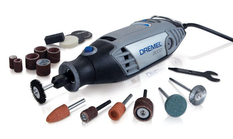 Departments - Dremel 3000 1.2 amps 120 V 24 pc Corded Rotary Tool Kit