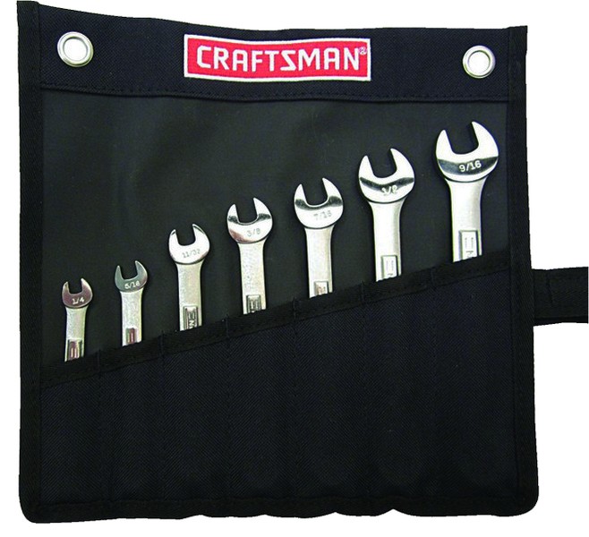 Craftsman 12 Point SAE Wrench Set 7 pc
