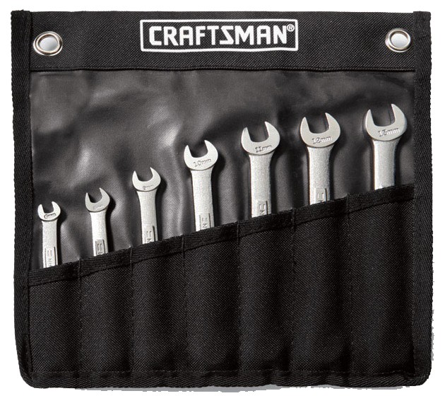 Craftsman® 7 Pc. Metric Combination Wrench Set