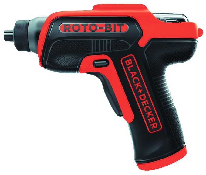 Black+Decker Roto-Bit 4 V Cordless Rechargeable Screwdriver