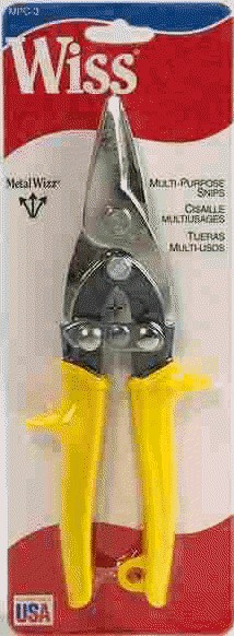Crescent Wiss 9 in. Molybdenum Steel Multi-Purpose Snips 20 Ga. 1 pk