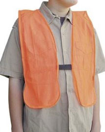 Vest Safety Orange Mesh Smallhol