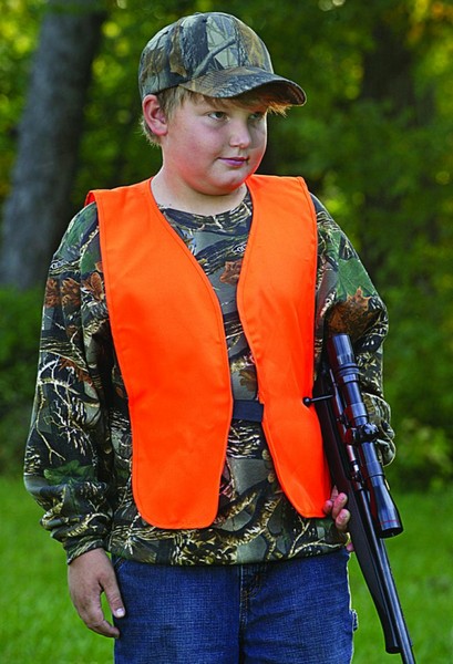 Vest Orange Quiet Youth 26-36"