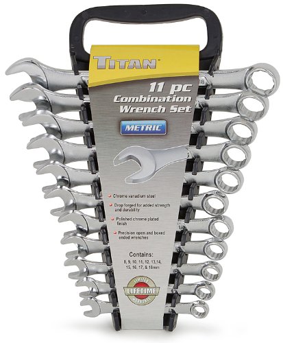 Titan Combo Wrench Set 11pc Met