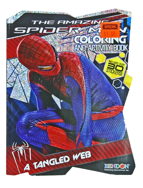 Spiderman Color & Activity Book