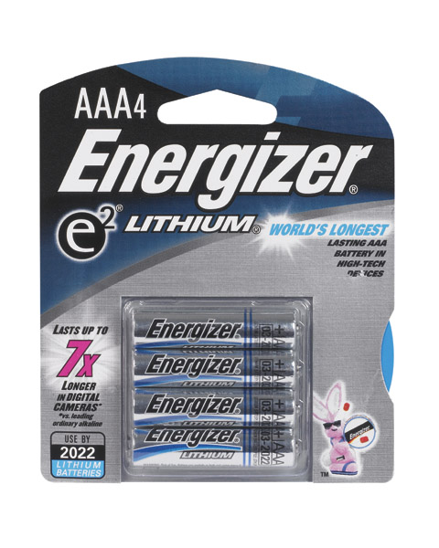 Energizer Ultimate Lithium AAA 1.5 V 1250 Ah Battery L92BP-4 4 pk