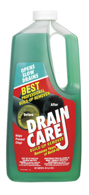 Zep Drain Defense Liquid Build-Up Remover 64 oz