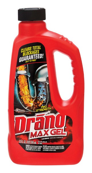 Drano Professional Strength Gel Clog Remover 32 oz