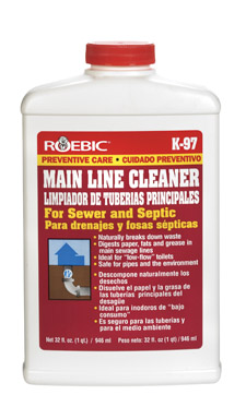 Roebic Liquid Main Line Cleaner 1 qt
