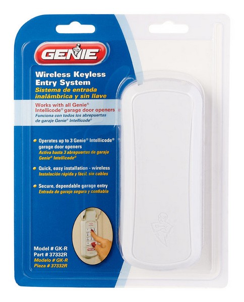 Genie 3 Door Wireless Keyless Entry System For Genie Garage Doors