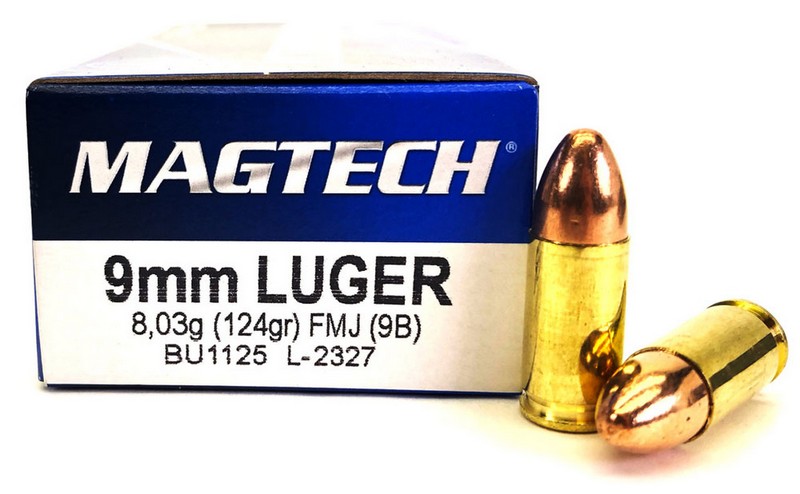 9mm 124gr Fmj 50rd