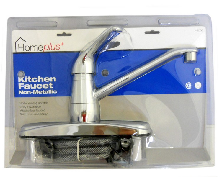 Homewerks One Handle  Chrome Kitchen Faucet
